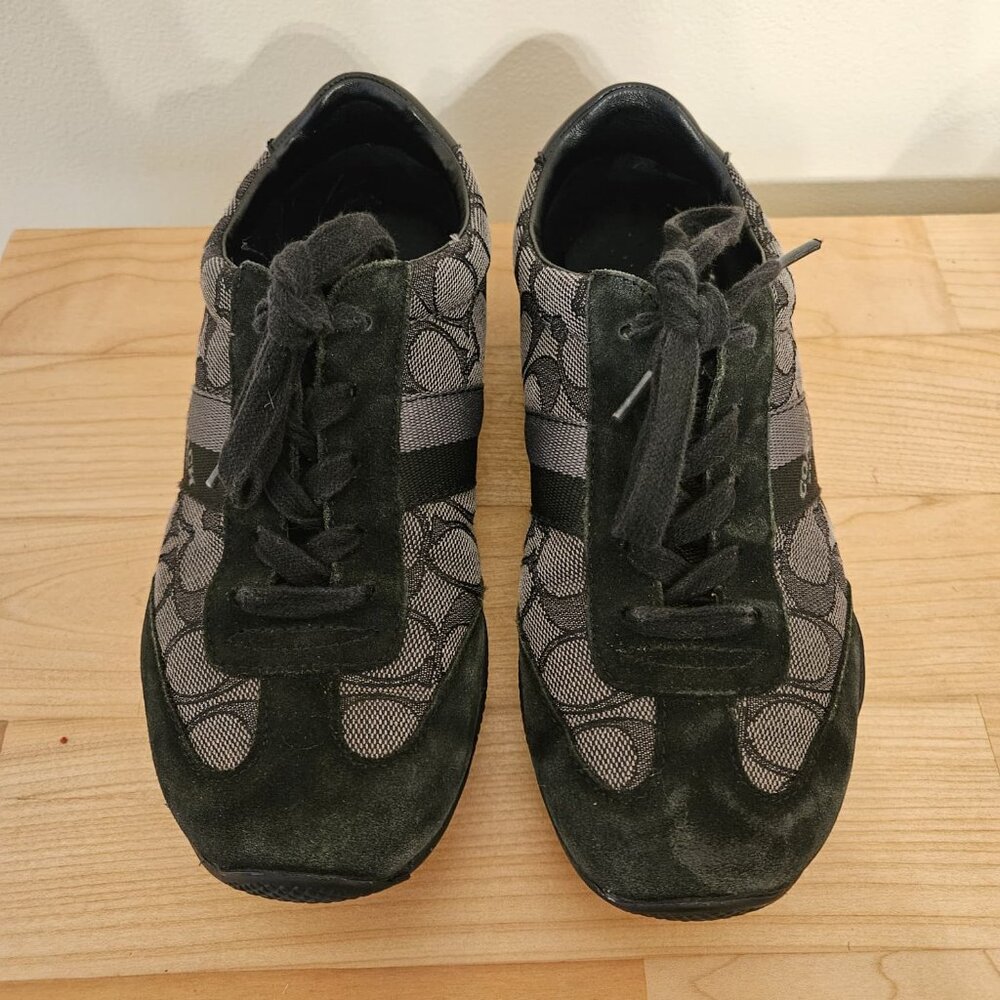 Coach Kelson Sneakers W6.5 Signature CanvasTennis Shoes Casual Comfort